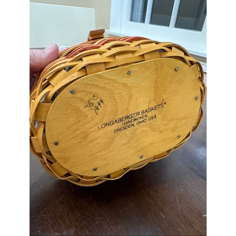 Longaberger 1999 Mother's Day Tea for Two Basket